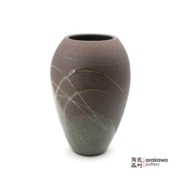 Handmade Ikebana Container Vase 7.5 1021-024 made by Thomas Arakawa and Kathy Lee-Arakawa at Arakawa Pottery