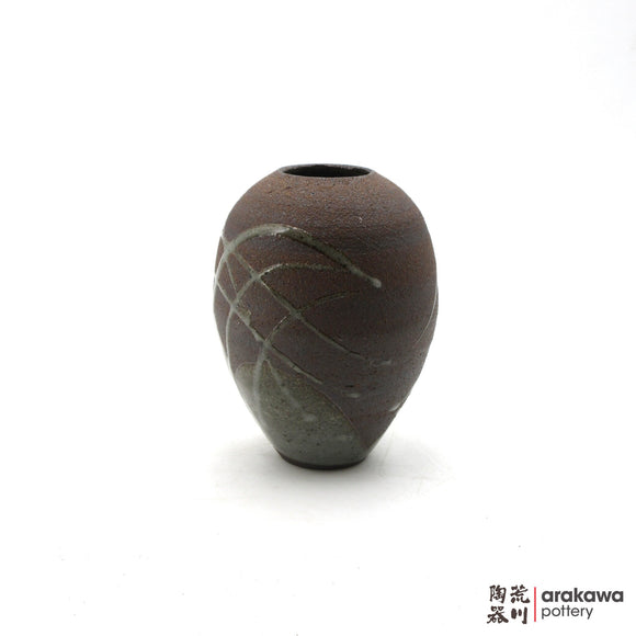 Handmade Ikebana Container Small Vase 6” 1021-044 made by Thomas Arakawa and Kathy Lee-Arakawa at Arakawa Pottery