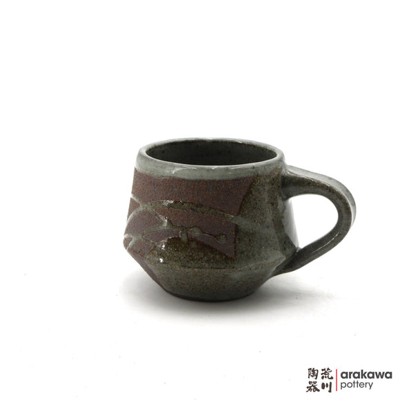 Handmade Dinnerware Fuji Mug (xS) 1021-128 made by Thomas Arakawa and Kathy Lee-Arakawa at Arakawa Pottery