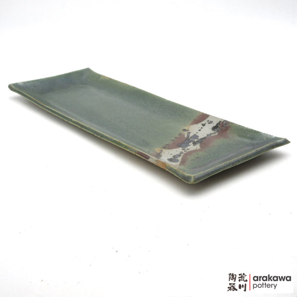 Handmade Dinnerware Slab Plate (Rectangular) 1021-137 made by Thomas Arakawa and Kathy Lee-Arakawa at Arakawa Pottery