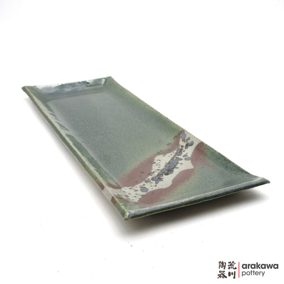 Handmade Dinnerware Slab Plate (Rectangular) 1021-139 made by Thomas Arakawa and Kathy Lee-Arakawa at Arakawa Pottery