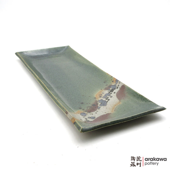 Handmade Dinnerware Slab Plate (Rectangular) 1021-140 made by Thomas Arakawa and Kathy Lee-Arakawa at Arakawa Pottery