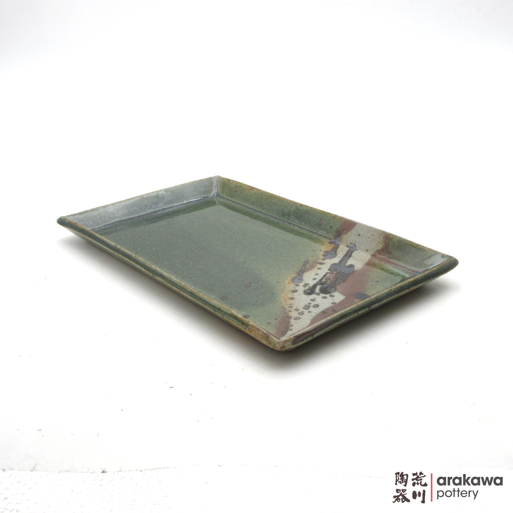 Handmade Dinnerware Square Dish (M) Side Dish 1021-150 made by Thomas Arakawa and Kathy Lee-Arakawa at Arakawa Pottery