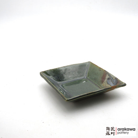 Handmade Dinnerware Square Dish (M) Side Dish 1021-151 made by Thomas Arakawa and Kathy Lee-Arakawa at Arakawa Pottery