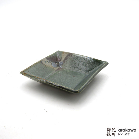 Handmade Dinnerware Square Dish (M) Side Dish 1021-155 made by Thomas Arakawa and Kathy Lee-Arakawa at Arakawa Pottery