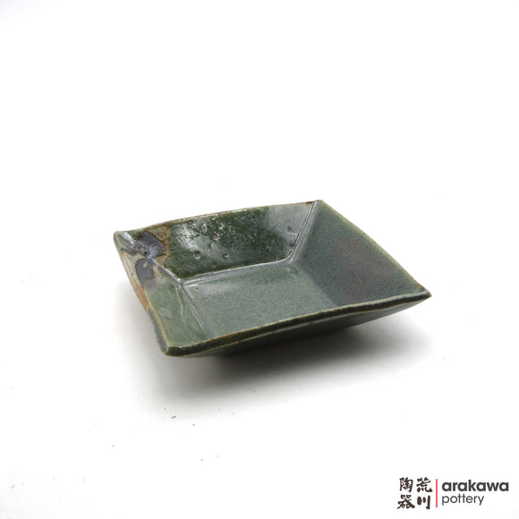 Handmade Dinnerware Square Dish (M) Side Dish 1021-156 made by Thomas Arakawa and Kathy Lee-Arakawa at Arakawa Pottery
