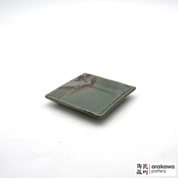 Handmade Dinnerware Square Dish (S) Soy Sauce  1021-178 made by Thomas Arakawa and Kathy Lee-Arakawa at Arakawa Pottery