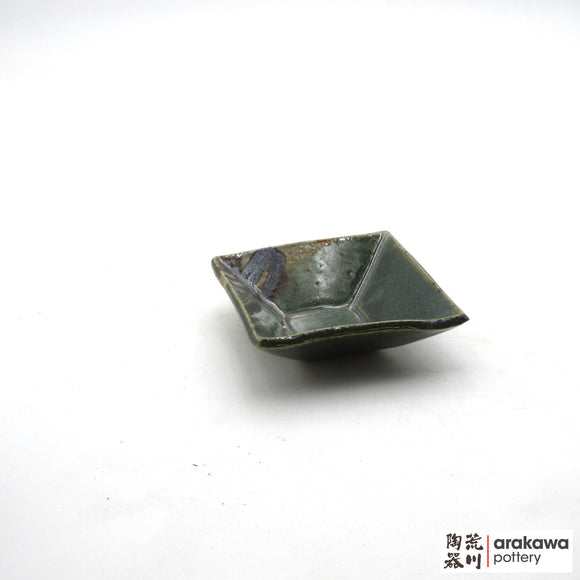 Handmade Dinnerware Square Dish (S) Soy Sauce  1021-179 made by Thomas Arakawa and Kathy Lee-Arakawa at Arakawa Pottery