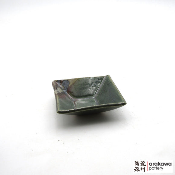 Handmade Dinnerware Square Dish (S) Soy Sauce  1021-180 made by Thomas Arakawa and Kathy Lee-Arakawa at Arakawa Pottery