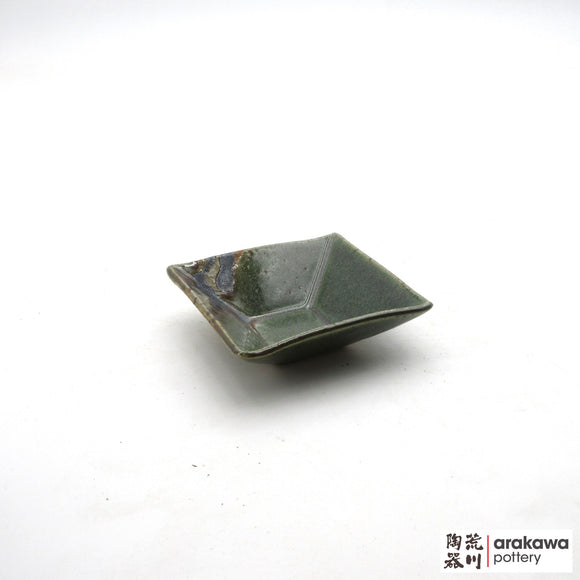 Handmade Dinnerware Square Dish (S) Soy Sauce  1021-182 made by Thomas Arakawa and Kathy Lee-Arakawa at Arakawa Pottery