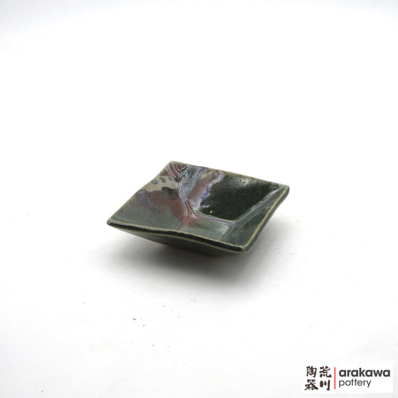 Handmade Dinnerware Square Dish (S) Soy Sauce  1021-183 made by Thomas Arakawa and Kathy Lee-Arakawa at Arakawa Pottery