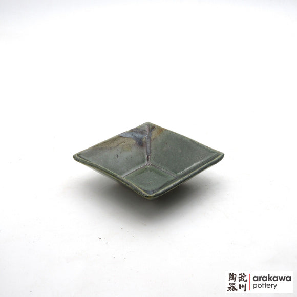 Handmade Dinnerware Square Dish (S) Soy Sauce  1021-186 made by Thomas Arakawa and Kathy Lee-Arakawa at Arakawa Pottery