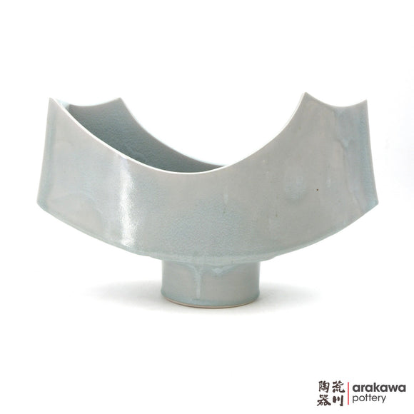 Handmade Ikebana Container Bull Comport 1117-001 made by Thomas Arakawa and Kathy Lee-Arakawa at Arakawa Pottery