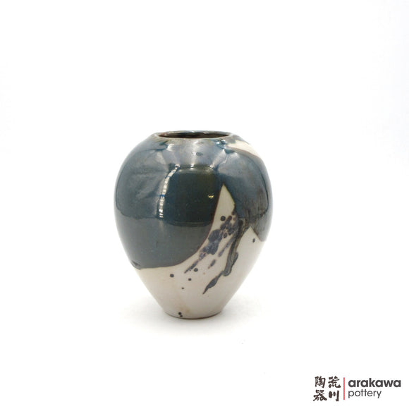 Handmade Ikebana Container Vase 7.5 1117-019 made by Thomas Arakawa and Kathy Lee-Arakawa at Arakawa Pottery