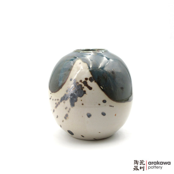 Handmade Ikebana Container Vase 7.5 1117-020 made by Thomas Arakawa and Kathy Lee-Arakawa at Arakawa Pottery