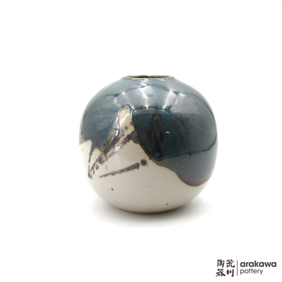 Handmade Ikebana Container Vase 7.5 1117-021 made by Thomas Arakawa and Kathy Lee-Arakawa at Arakawa Pottery