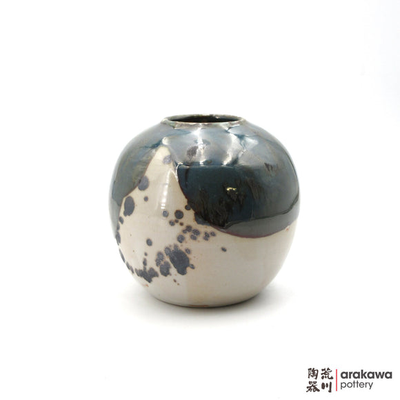 Handmade Ikebana Container Vase 7.5 1117-022 made by Thomas Arakawa and Kathy Lee-Arakawa at Arakawa Pottery