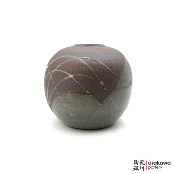 Handmade Ikebana Container Vase 7.5 1117-023 made by Thomas Arakawa and Kathy Lee-Arakawa at Arakawa Pottery