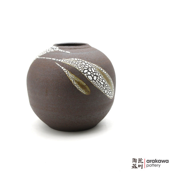 Handmade Ikebana Container Vase 7.5 1117-025 made by Thomas Arakawa and Kathy Lee-Arakawa at Arakawa Pottery