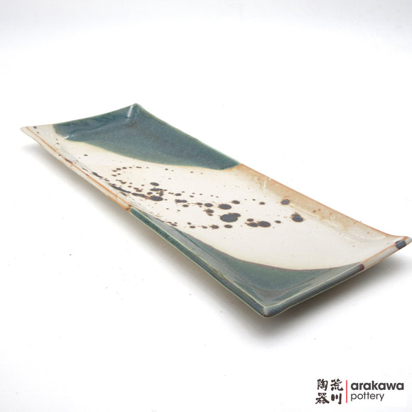 Handmade Dinnerware Slab Plate (Rectangular) 1117-109 made by Thomas Arakawa and Kathy Lee-Arakawa at Arakawa Pottery