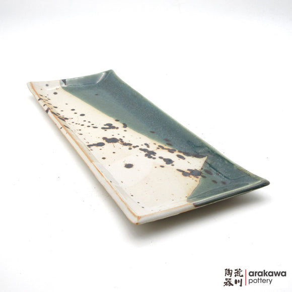 Handmade Dinnerware Slab Plate (Rectangular) 1117-110 made by Thomas Arakawa and Kathy Lee-Arakawa at Arakawa Pottery