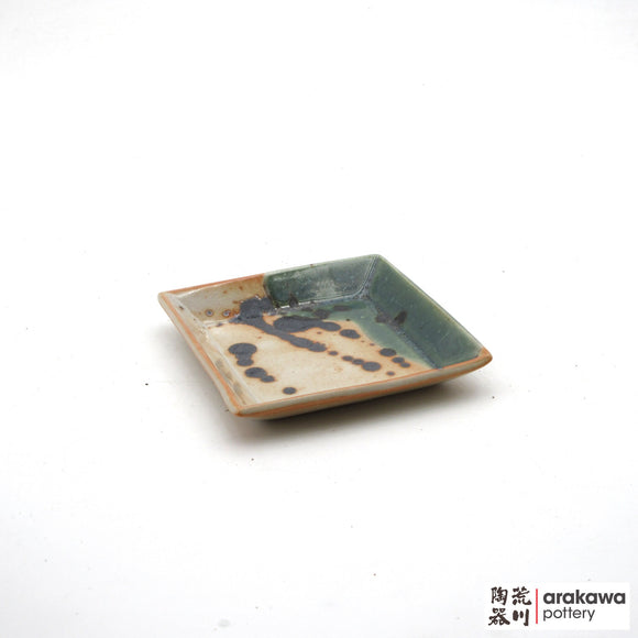 Handmade Dinnerware Soy Sauce Dish 1117-144 made by Thomas Arakawa and Kathy Lee-Arakawa at Arakawa Pottery