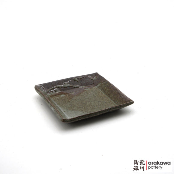 Handmade Dinnerware Soy Sauce Dish 1117-149 made by Thomas Arakawa and Kathy Lee-Arakawa at Arakawa Pottery