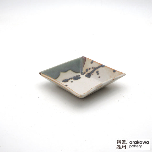 Handmade Dinnerware Square Dish (M) Side Dish 1117-163 made by Thomas Arakawa and Kathy Lee-Arakawa at Arakawa Pottery
