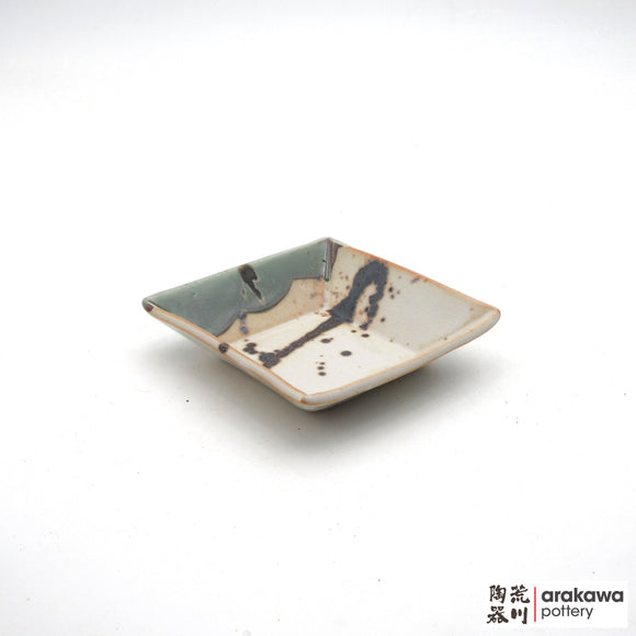 Handmade Dinnerware Square Dish (M) Side Dish 1117-164 made by Thomas Arakawa and Kathy Lee-Arakawa at Arakawa Pottery