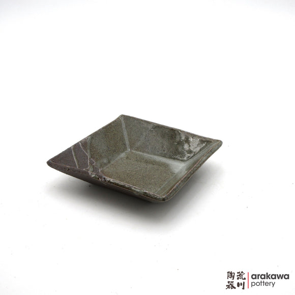 Handmade Dinnerware Square Dish (M) Side Dish 1117-165 made by Thomas Arakawa and Kathy Lee-Arakawa at Arakawa Pottery