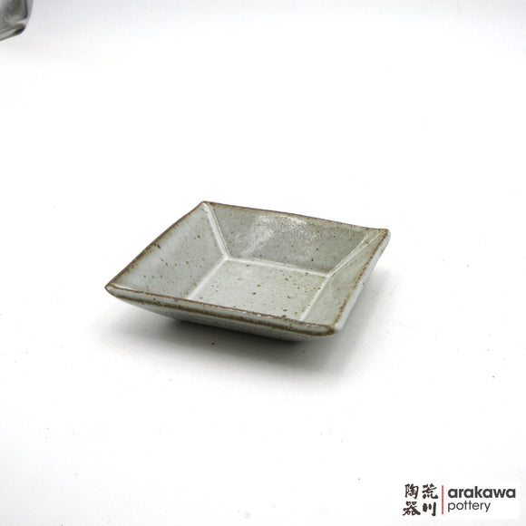 Handmade Dinnerware Square Dish (M) Side Dish 1117-166 made by Thomas Arakawa and Kathy Lee-Arakawa at Arakawa Pottery