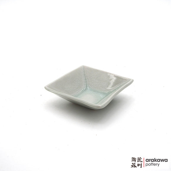 Handmade Dinnerware Square Dish (S) Soy Sauce  1117-168 made by Thomas Arakawa and Kathy Lee-Arakawa at Arakawa Pottery