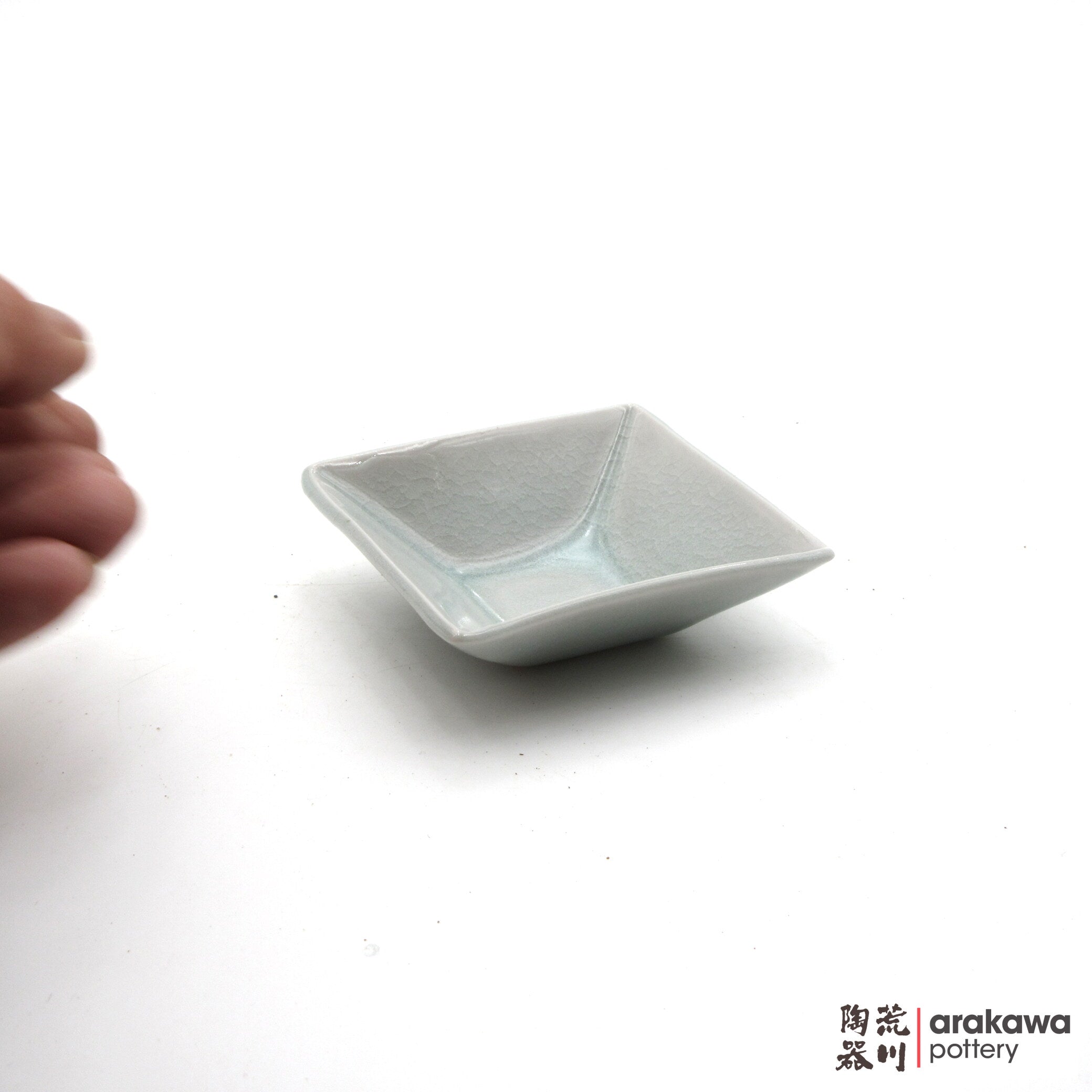 Handmade Dinnerware Square Dish (S) Soy Sauce  1117-172 made by Thomas Arakawa and Kathy Lee-Arakawa at Arakawa Pottery