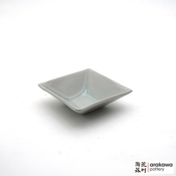 Handmade Dinnerware Square Dish (S) Soy Sauce  1117-173 made by Thomas Arakawa and Kathy Lee-Arakawa at Arakawa Pottery