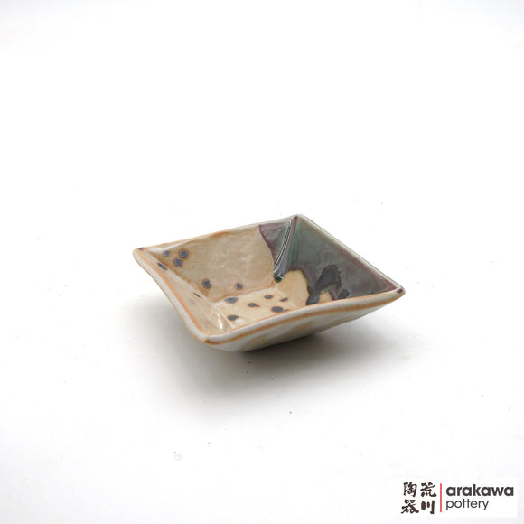 Handmade Dinnerware Square Dish (S) Soy Sauce  1117-174 made by Thomas Arakawa and Kathy Lee-Arakawa at Arakawa Pottery