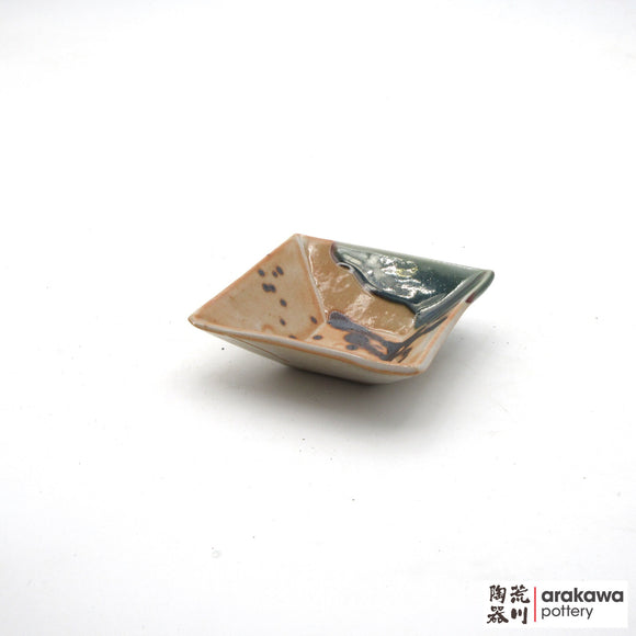 Handmade Dinnerware Square Dish (S) Soy Sauce  1117-175 made by Thomas Arakawa and Kathy Lee-Arakawa at Arakawa Pottery
