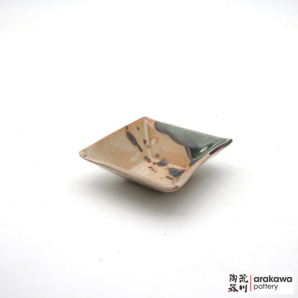 Handmade Dinnerware Square Dish (S) Soy Sauce  1117-177 made by Thomas Arakawa and Kathy Lee-Arakawa at Arakawa Pottery