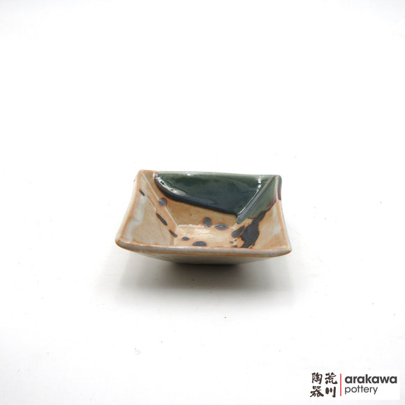 Handmade Dinnerware Square Dish (S) Soy Sauce  1117-178 made by Thomas Arakawa and Kathy Lee-Arakawa at Arakawa Pottery