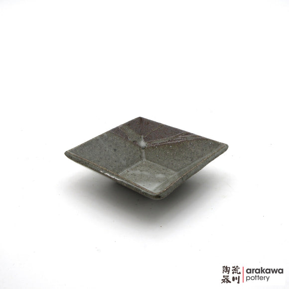 Handmade Dinnerware Square Dish (S) Soy Sauce  1117-182 made by Thomas Arakawa and Kathy Lee-Arakawa at Arakawa Pottery