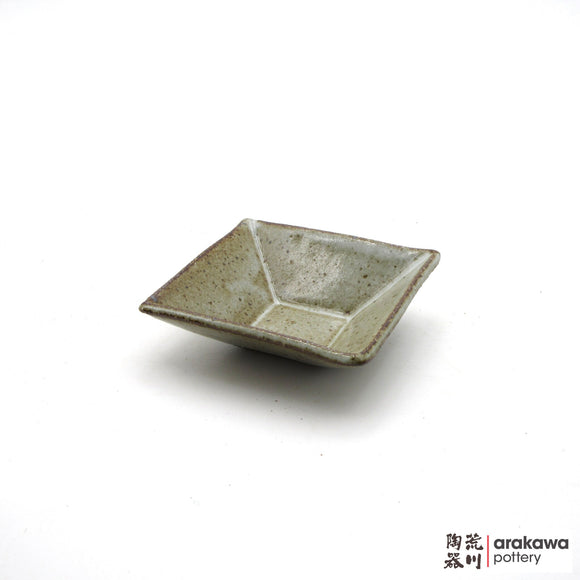 Handmade Dinnerware Square Dish (S) Soy Sauce  1117-184 made by Thomas Arakawa and Kathy Lee-Arakawa at Arakawa Pottery