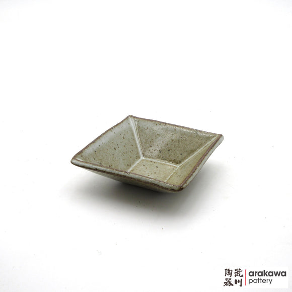 Handmade Dinnerware Square Dish (S) Soy Sauce  1117-185 made by Thomas Arakawa and Kathy Lee-Arakawa at Arakawa Pottery