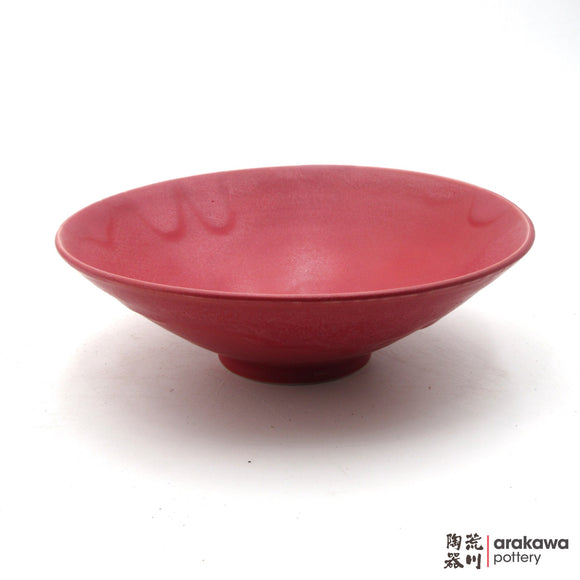 Handmade Dinnerware The Red Bowl (Limited Production) 1117-187 made by Thomas Arakawa and Kathy Lee-Arakawa at Arakawa Pottery
