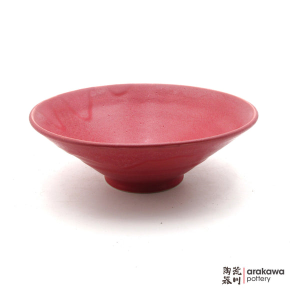 Handmade Dinnerware The Red Bowl (Limited Production) 1117-190 made by Thomas Arakawa and Kathy Lee-Arakawa at Arakawa Pottery