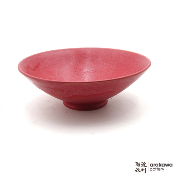 Handmade Dinnerware The Red Bowl (Limited Production) 1117-194 made by Thomas Arakawa and Kathy Lee-Arakawa at Arakawa Pottery