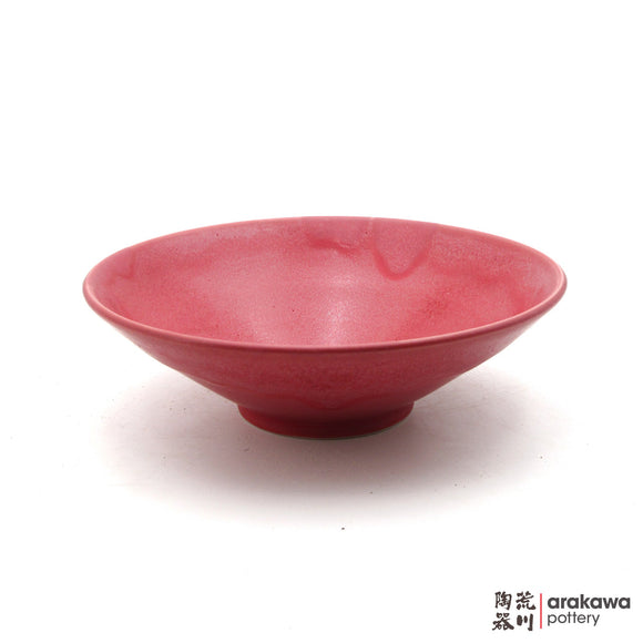 Handmade Dinnerware The Red Bowl (Limited Production) 1117-196 made by Thomas Arakawa and Kathy Lee-Arakawa at Arakawa Pottery