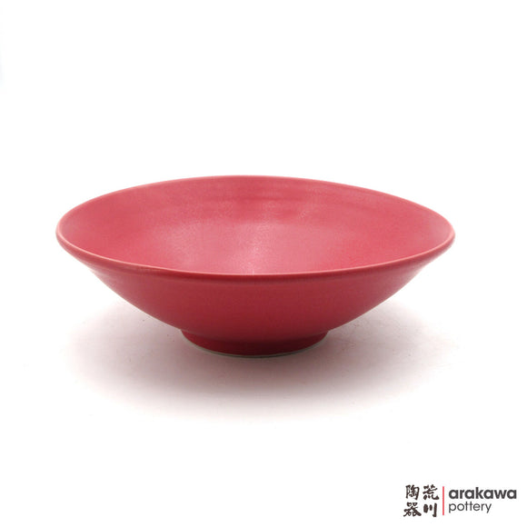Handmade Dinnerware The Red Bowl (Limited Production) 1117-217 made by Thomas Arakawa and Kathy Lee-Arakawa at Arakawa Pottery