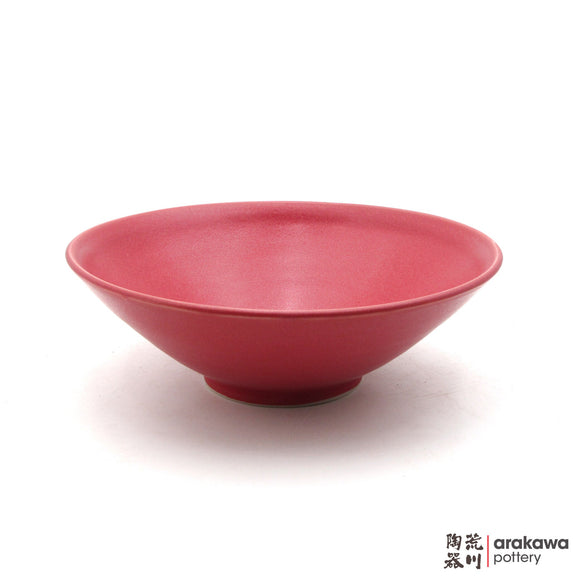 Handmade Dinnerware The Red Bowl (Limited Production) 1117-222 made by Thomas Arakawa and Kathy Lee-Arakawa at Arakawa Pottery