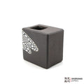 Handmade Ikebana Container 4” Square Vase 1216-034 made by Thomas Arakawa and Kathy Lee-Arakawa at Arakawa Pottery