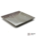 Handmade Dinnerware Square Dish (L) Desert Dish 1216-142 made by Thomas Arakawa and Kathy Lee-Arakawa at Arakawa Pottery