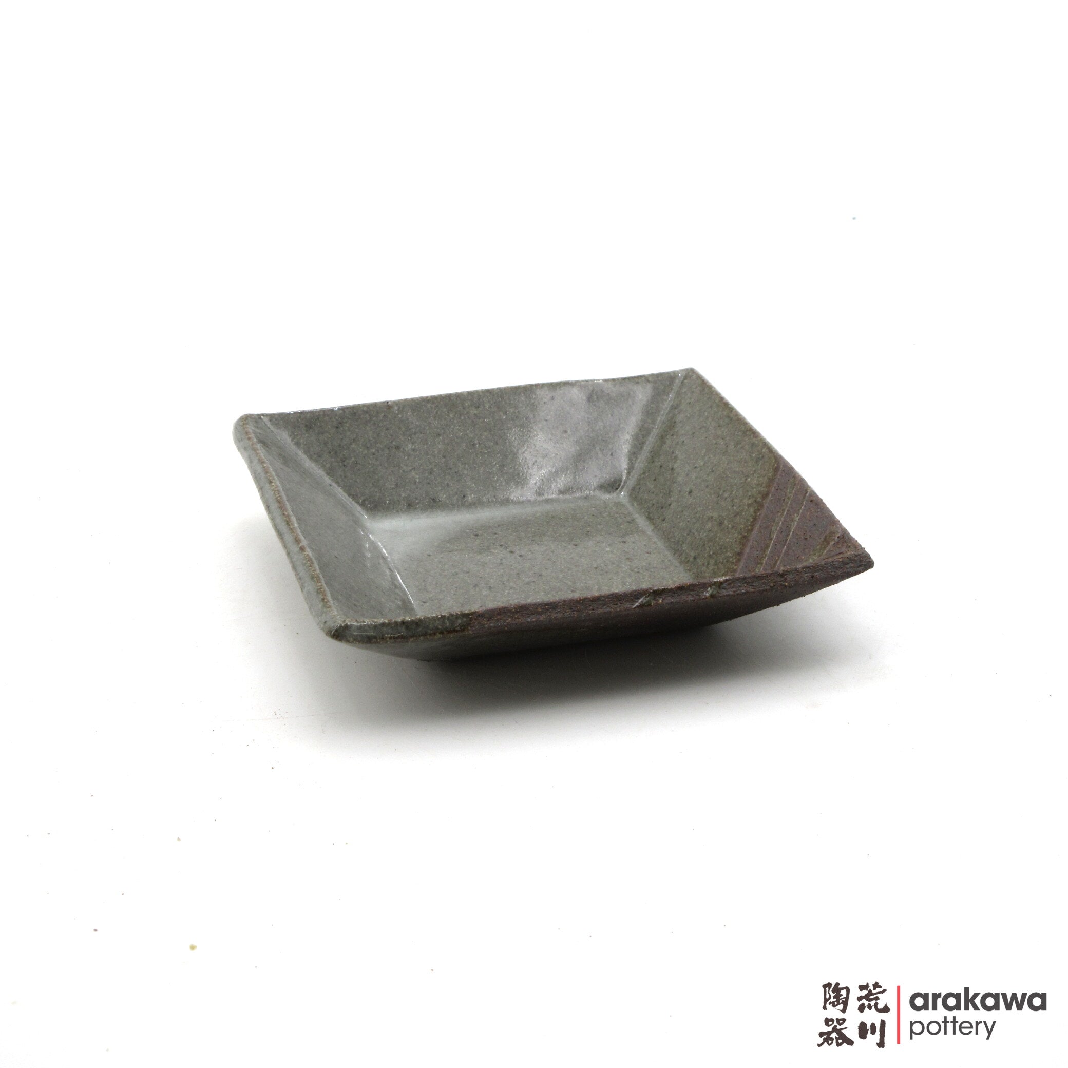 Handmade Dinnerware Square Dish (M) Side Dish 1216-147 made by Thomas Arakawa and Kathy Lee-Arakawa at Arakawa Pottery